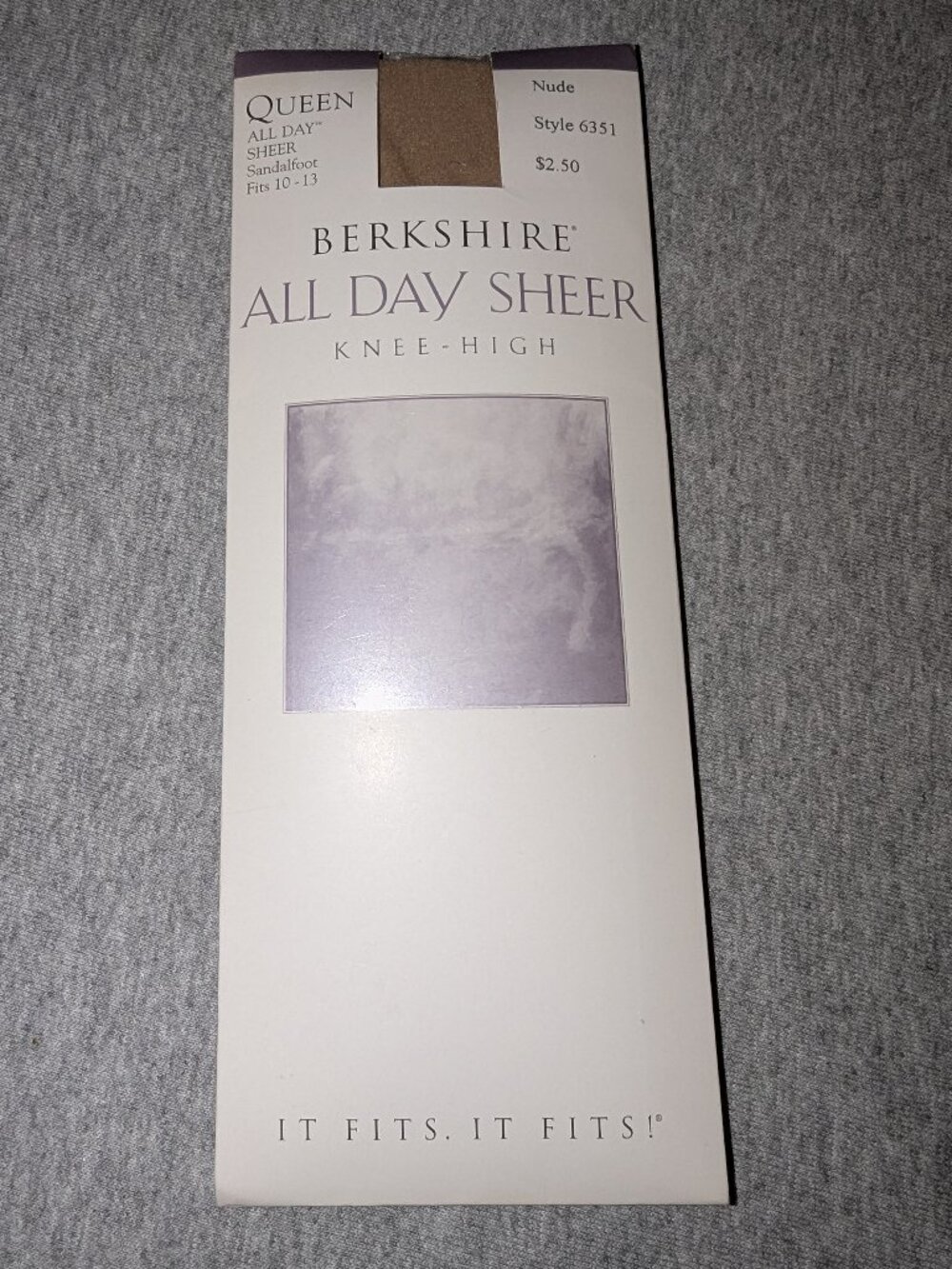 Berkshire 10-13 Nude Sandalfoot Sheer Stockings 7760